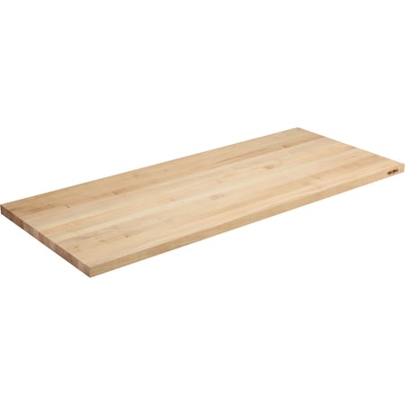 Global Industrial Workbench Top - Maple Butcher Block Square Edge, 48 W x 30 D x 1-3/4 Thick 601148